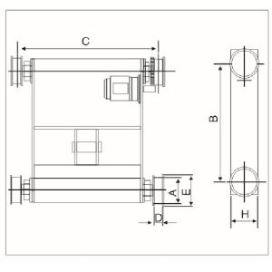 20m/Min 2t 0.75kw Overhead Double Girder Hoist Crab