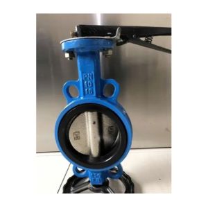 EPDM Seat Rubber Seal Wafer Centerline Butterfly Valve with After-sales Service