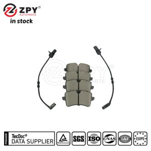 ZPY Brake Shoes with Linings for Audi A8 D4 VW Porsche 4H0698451A