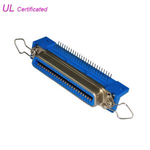 Cheap PCB Right Angle Female Multi Pin Connector With PBT Insulator for sale