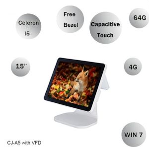 2 * 220 VFD Windows Tablet Pos SystemWith Aluminium Alloy Housing