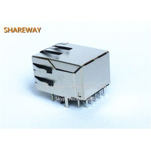 Cheap Shareway Single Integrated RJ45 Connector Designed For Power Over Ethernet 74984104400 for sale