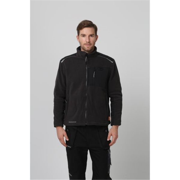 Detectable Hood Cold Weather Workwear 350gsm Cold Jacket For Men