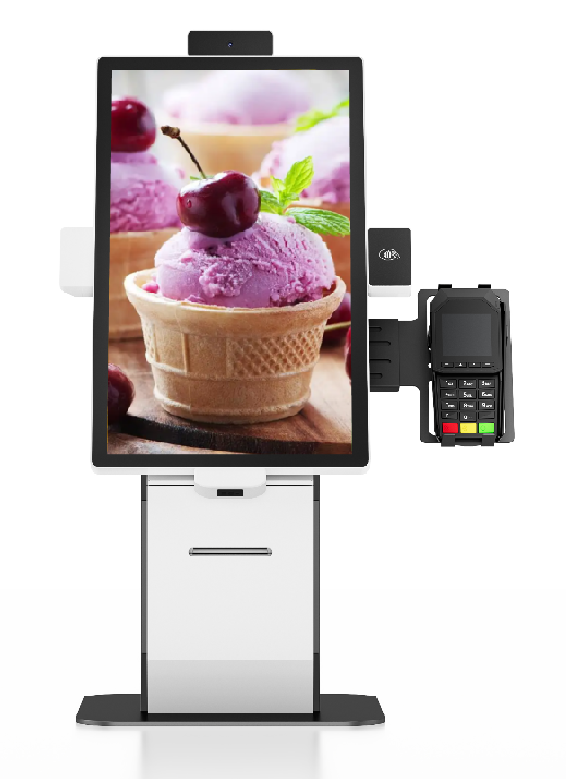 21.5-inch LCD Self-Service Kiosk with Flexible Module Customization Multi