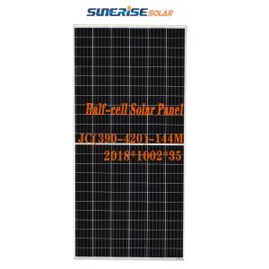 Cheap Household 405W 50.1V 144PCS Half Cell Solar Panel for sale