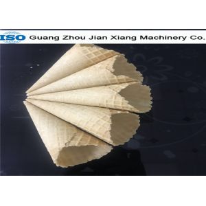 Commercial Sugar Cone Production Line , Tunnel Industrial Waffle Cone Maker SD80