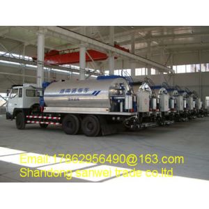 MEITONG 4x2 Asphalt Distributor Truck 6m Paving Width 3.0l/M2 Distributing Rate