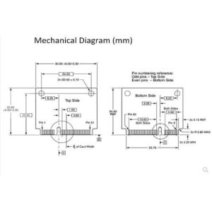WPEQ-261ACN (BT) Wifi Wireless Module DC 3.3V Mini PCIE Type