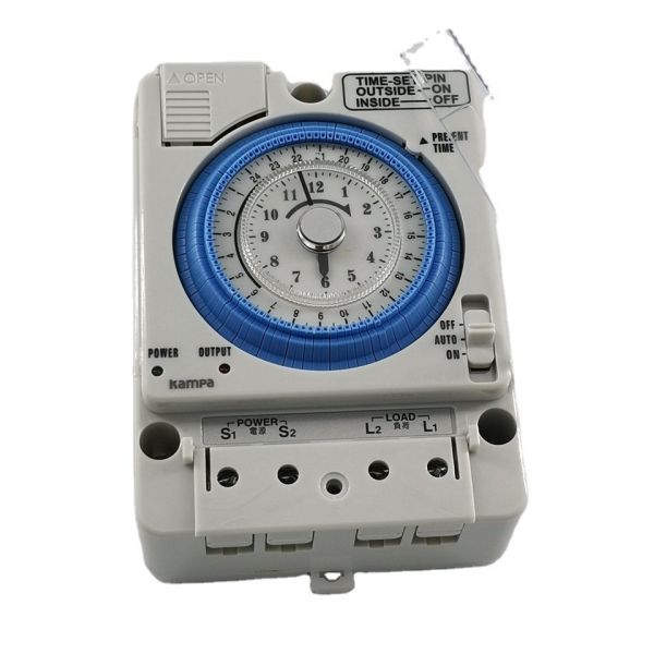 Quality TB35-N AC220V 10A mechanical timer manual 24h time switch with battery wholesale