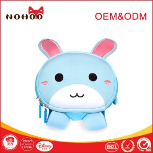 OEM Lovely Rabbit Neoprene Toddler Backpack Lightweight For Children
