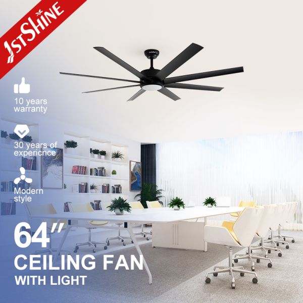 Quality 64-Inch Modern Ceiling Fan With 3-Color LED Light wholesale