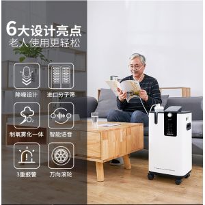 350va 5 Lpm Oxygen Concentrator Medical Device With Nebulizer