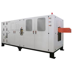 Q Series Linear Servo Edible Oil Pet Blowing Machine , Water Bottle Making