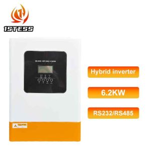 Smart Energy Management 48V 5.5kW 6.2kW Single Phase MPPT Hybrid Solar Inverter