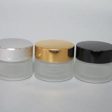 China Multi Color Glass Cosmetic Jars For Essential Oil Silk Screen Printing on sale