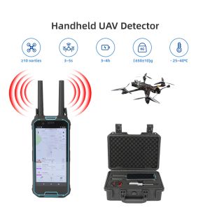 Portable Drone Detector 100MHz-6GHz 3km Range 600g Wearable