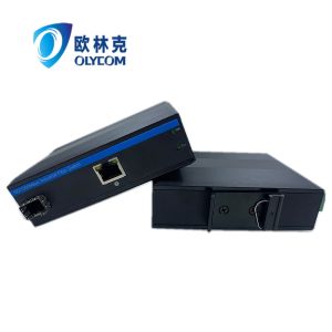 Rugged Media Converter Poe 15.4W 30W 10/100m Fast Ethernet Unmanaged Ce Din Rail