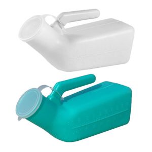 China Male Portable Urinal Pee Bottles Home Urinal Potty for Men Urinal with Lid 1000mL on sale