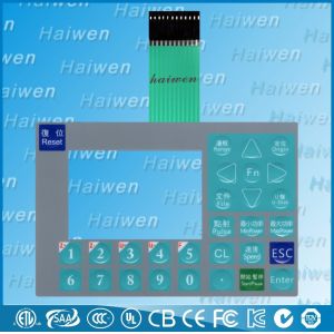 Printed Silver PET Circuit Membrane Switch SGS Certificate IP65