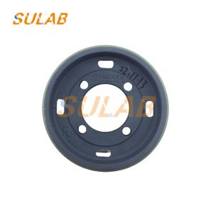 Hitachi Escalator Spare Parts Handrail Drive Wheel 141mm Diameter
