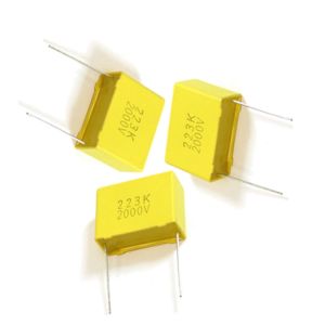 0.022uF 2000V Resonant Polypropylene Film Box Type Capacitor For Drive Power