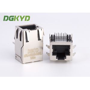 China PCB Surface Mount RJ45 Ethernet Connector Shielded with Internal Magnetics on sale