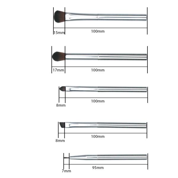 8 Pieces Cosmetic Makeup Kit Face Soft Synthetic Hair