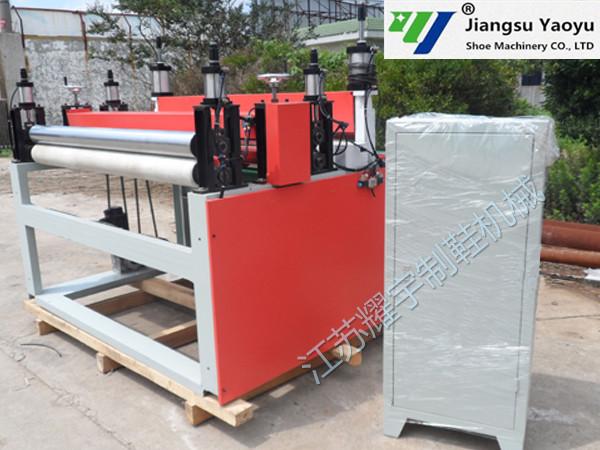 Quality Textile Leather Roll Slitting Machine Four Column Computer Control System wholesale