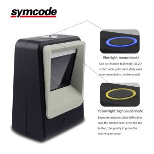 General Purpose Fixed Mount Scanner / Supermarket 2D Barcode Scanner High Speed