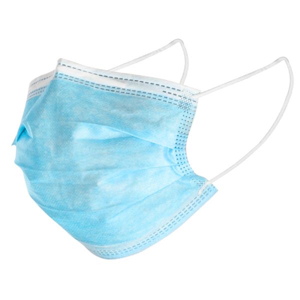 Personal Care 3 Ply Surgical Face Mask , Anti Viral Procedural Face Masks With
