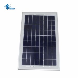 China 18V 12W Aluminium Alloy Glass Laminated Solar Panel ZW-12W-18V Mini Solar Panel Power Bank Charger on sale