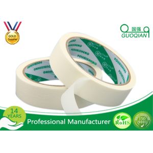 White Paint Colored Masking Tape With High Temperature Silicone