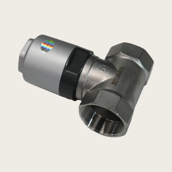 Quality Cut-off Valve DN50 Stainless Steel Shut-off Valve 1.5MPa Pneumatic Water Shut-off Valve Corrosion-Resistant DN50 Shut-Off Valve wholesale
