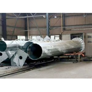 High Power Light Post Foundation 20m 30m Hot Rolled Steel Q235 Q345 Material