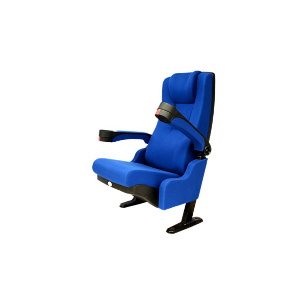 Fireproof Fabric Theater Seats / Commercial Theater Seating ISO9001 Certified