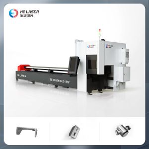 Round / Square Pipe Laser Cutting Machine 3000W Fiber Laser Metal Cutting