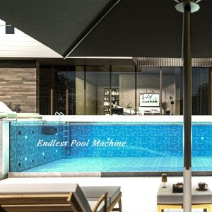 Swim Training With AUPOOL Counter Current Water Jet Pool Machine