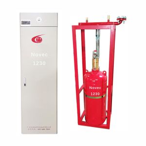 China Steel Cylinder NOVEC 1230 Fire Suppression System 40L on sale