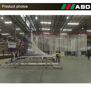 PLC Automatic Powder Coating Line Production Equipment 50W