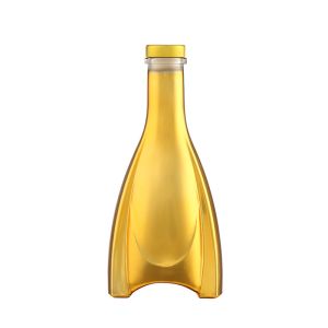 Cheap 500ml Electrated Sparkling Wine Champagne Glass Bottle with Metal Labels by Fancy for sale