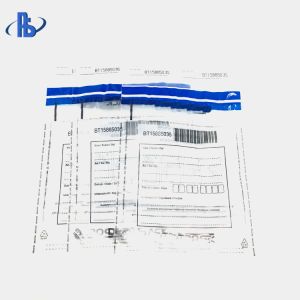 Customized Tamper Evident Security Bags Envelopes Plastic Packaging HDPE LDPE