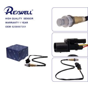 0258007351 1K0998262D Bosch 5-wire Oxygen Sensor For VW Jetta Beetle Golf Passat