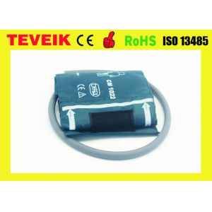 China M1573A Single Hose Large Adult NIBP Cuff /  Medical Blood Pressure Cuff Without Connector on sale