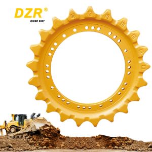 SK100/250 Casting Bulldozer Sprocket For Original Manufacturer Part No 2404N4142