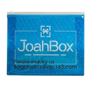 Make Up Or Cosmetic Packing Mini k Bags Cushioning Laser Pvc k Bubble Bag