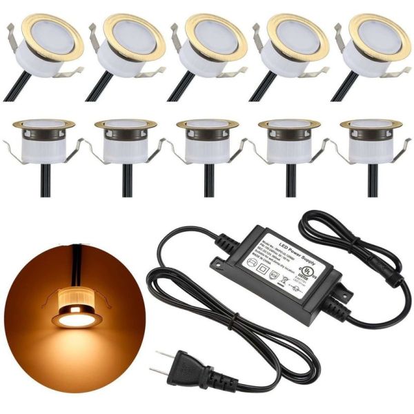 Quality Φ0.94" Round Wireless LED Deck Lights The Perfect Lighting Solution with Remote Control and Dimmable Function wholesale