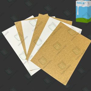 Dual-Color LPB Options - White & Kraft Backing for Branded Beverage Cartons