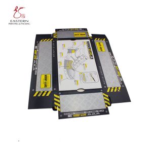 Rectangular Foldable Boxes with Lid for Cardboard Safety Shoes Packaging