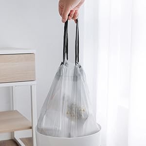 HDPE/LDPE 13 Gallon Biodegradable Garbage Bag on Roll in Beige Color with LLDPE