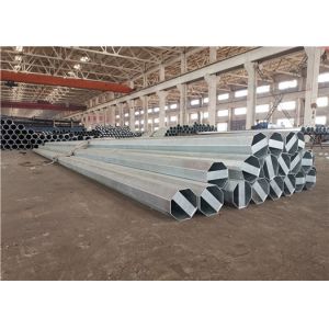 1-2 Years Pylon Steel Tubular Pole Durable Solution For Construction